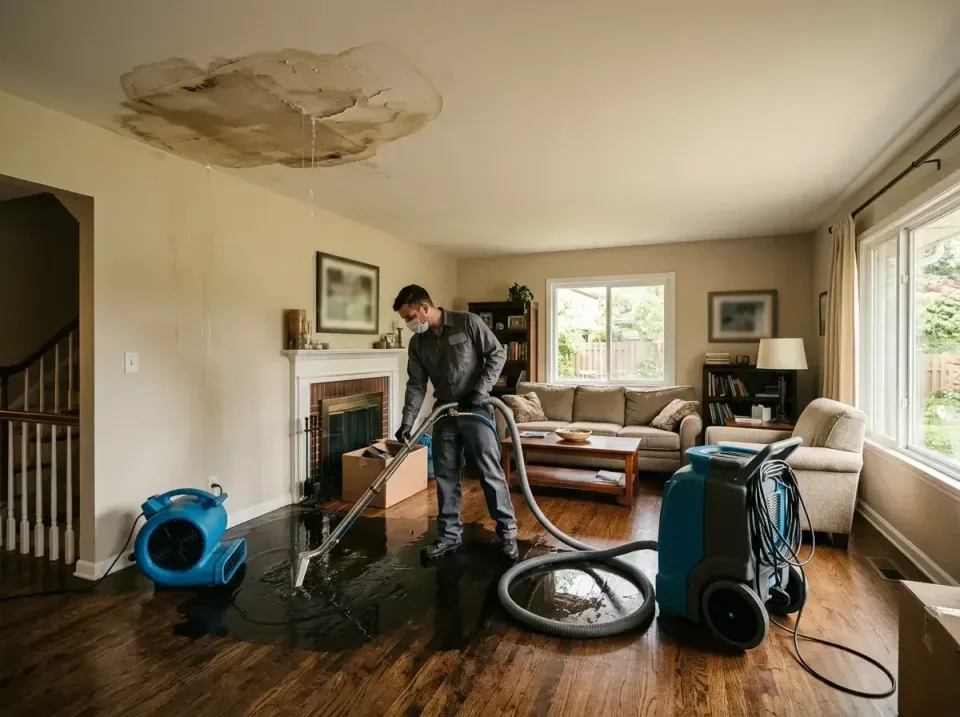 attic-pipe-burst-ceiling-drip-008 — frequently asked questions, Water Damage Restoration & Carpet Care in Morton, MS